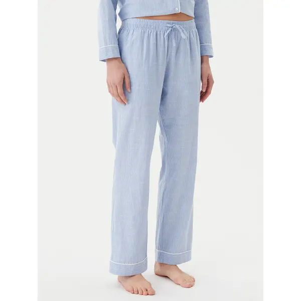 Hunkemöller Hunkemöller Pidžama hlače 301492 Svijetloplava Regular Fit