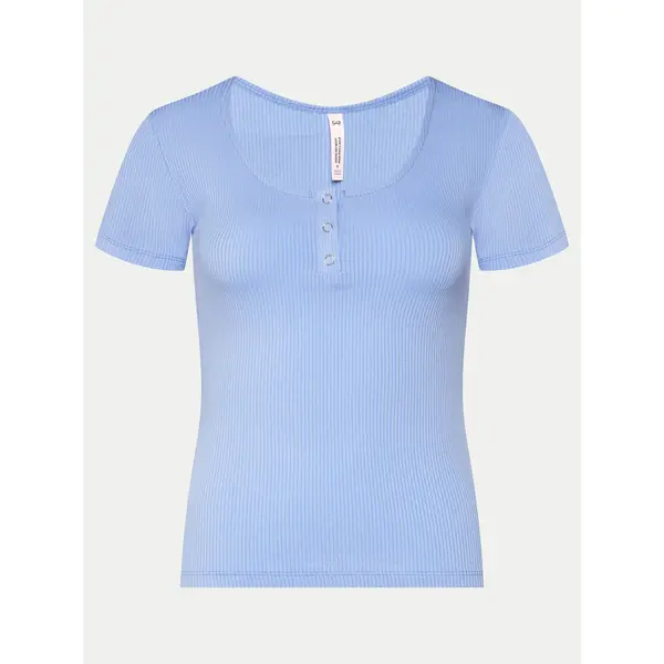 Hunkemöller Hunkemöller Spavaćiće Henley 205108 Plava Regular Fit
