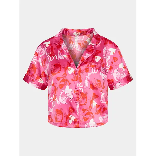 Hunkemöller Hunkemöller Spavaćiće Peppers 205076 Ružičasta Relaxed Fit