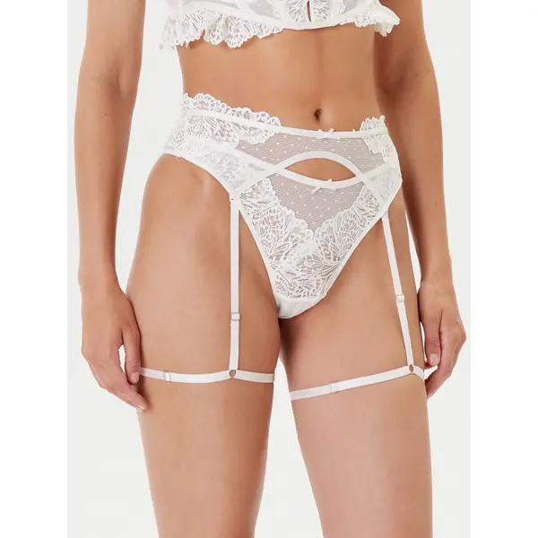 Hunkemöller Hunkemöller Tangice 302384 Écru