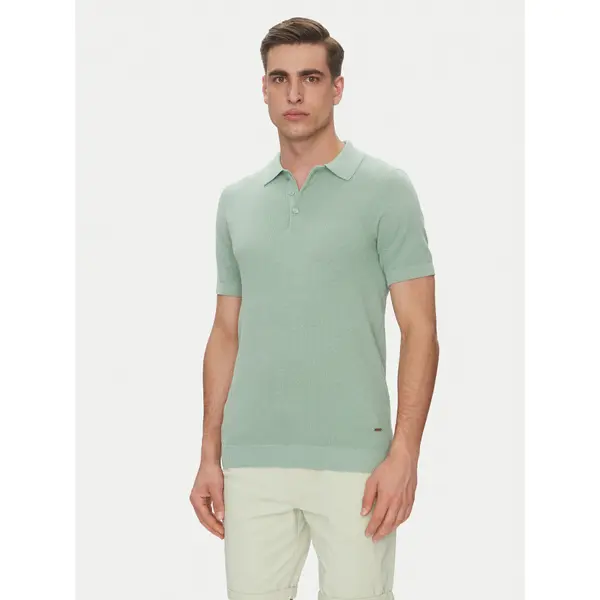 INDICODE INDICODE Polo Invorm 30-485 Zelena Regular Fit