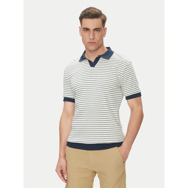 INDICODE INDICODE Polo Toxi 41-130 Bež Regular Fit