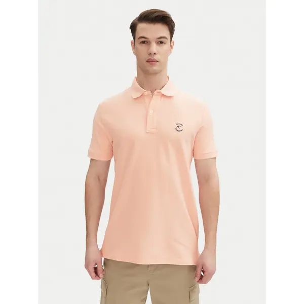 INDICODE INDICODE Polo Wadim 40-913 Ružičasta Regular Fit