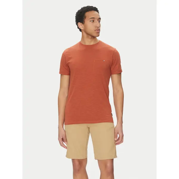 INDICODE INDICODE T-shirt Inandorra 41-104 Narančasta Regular Fit