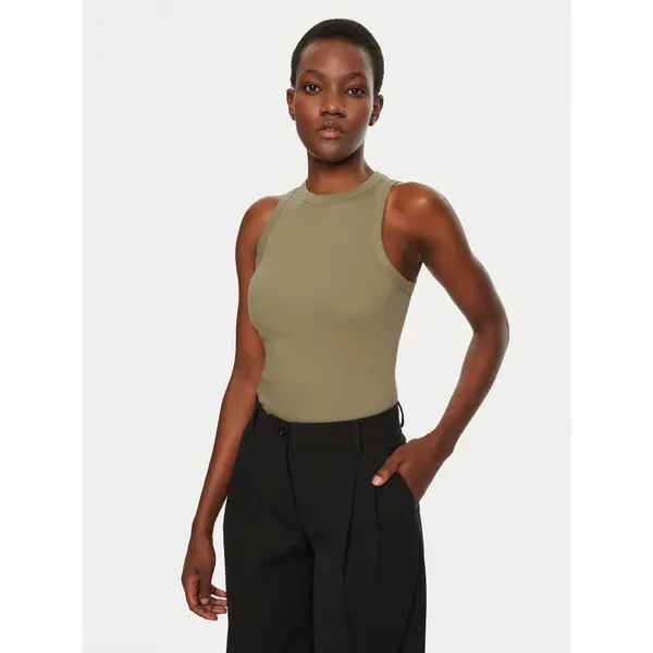 IVY OAK IVY OAK Top Klara IO1100X2350 Kaki Slim Fit