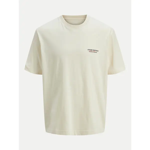 Jack & Jones Junior Jack & Jones Junior T-shirt 12274923 Écru Loose Fit