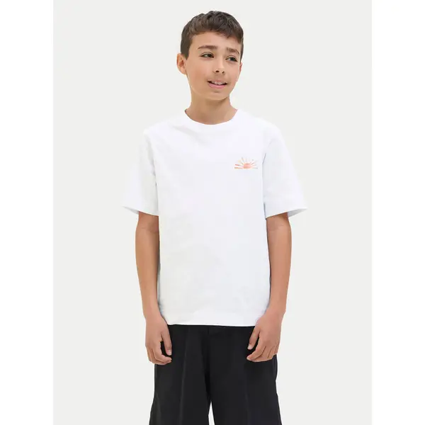 Jack & Jones Junior Jack & Jones Junior T-shirt Canggu 12278649 Bijela Relaxed Fit