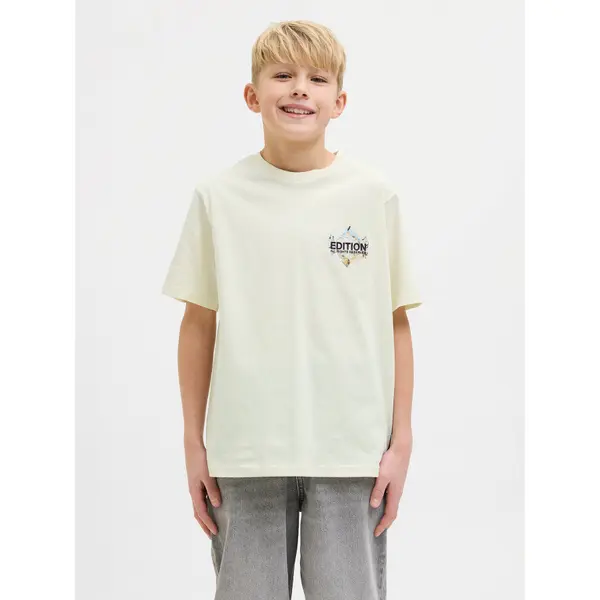 Jack & Jones Junior Jack & Jones Junior T-shirt Dynamic Dust 12274677 Žuta Loose Fit