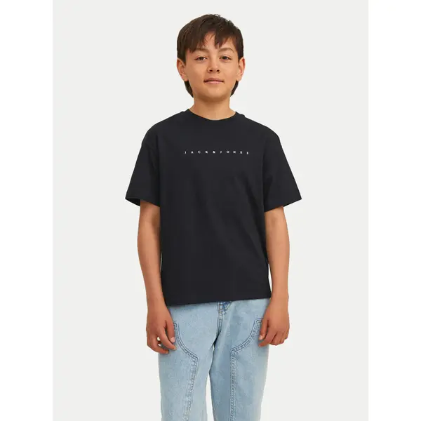 Jack & Jones Junior Jack & Jones Junior T-shirt Star 12237435 Crna Relaxed Fit