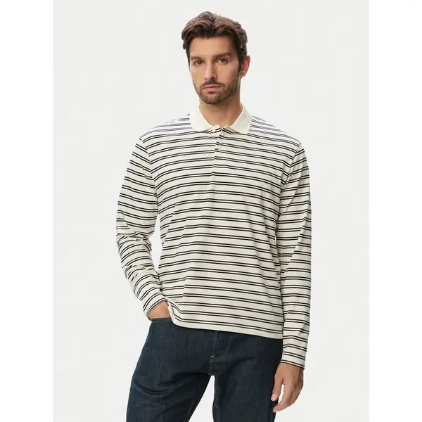 jack & jones Jack & Jones Polo Cassis 12295163 Krem Regular Fit