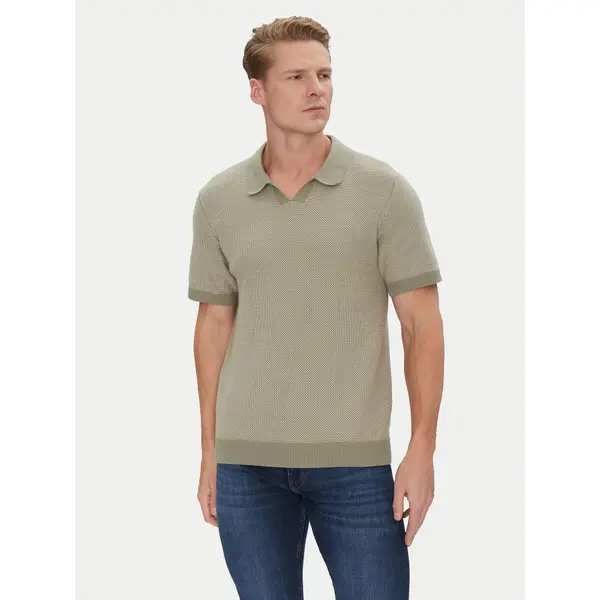 jack & jones Jack & Jones Polo Ceaston 12273012 Zelena Regular Fit