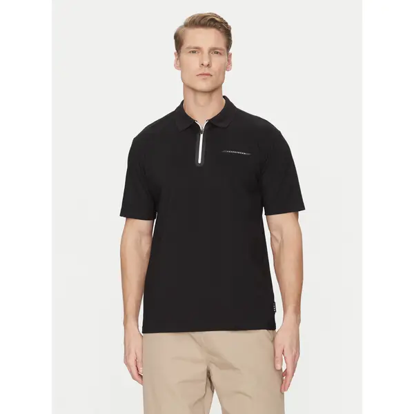 jack & jones Jack & Jones Polo Fusion 12273127 Crna Regular Fit