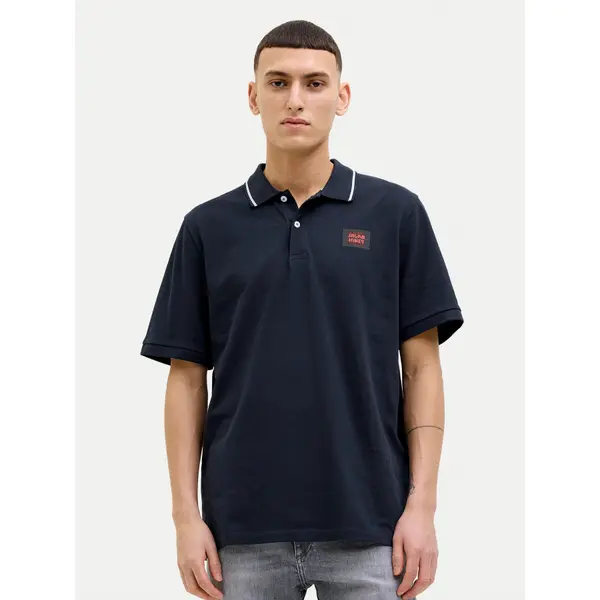 jack & jones Jack & Jones Polo Hudson 12269238 Tamnoplava Regular Fit