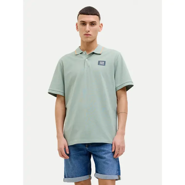 jack & jones Jack & Jones Polo Hudson 12269238 Zelena Regular Fit