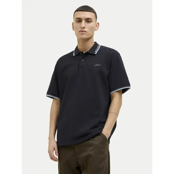 jack & jones Jack & Jones Polo Pacer 12273303 Crna Regular Fit