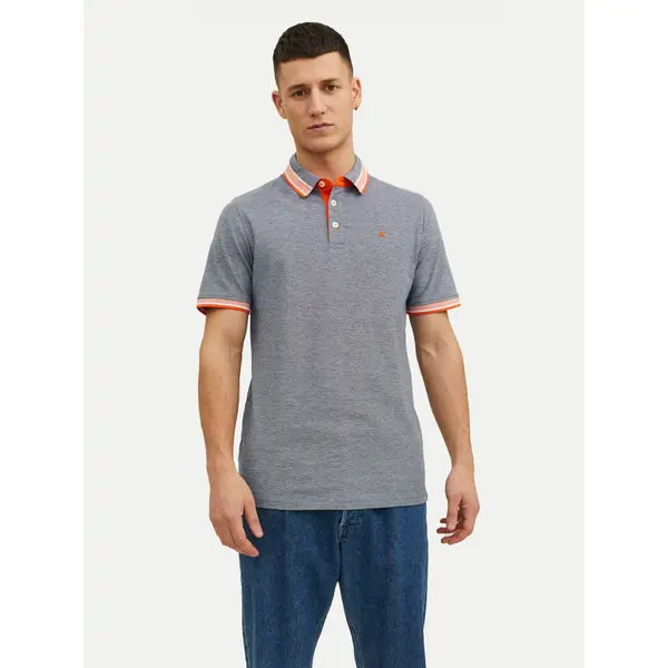 jack & jones Jack & Jones Polo Paulos 12136668 Siva Slim Fit