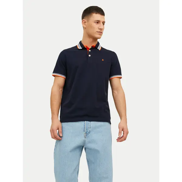 jack & jones Jack & Jones Polo Paulos 12136668 Tamnoplava Slim Fit