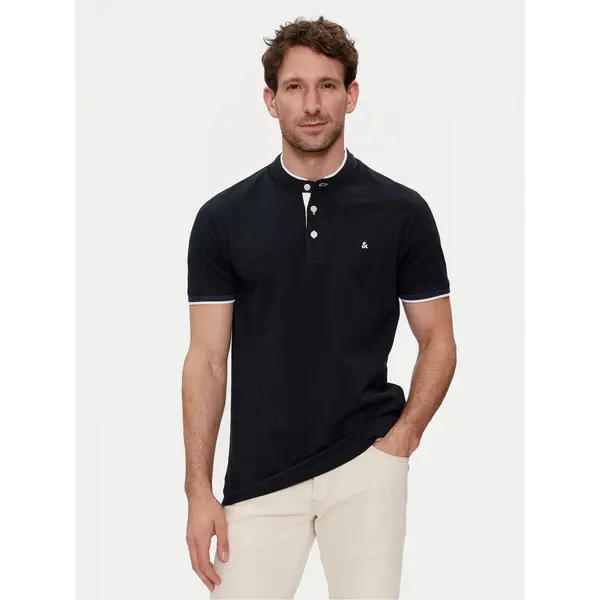 jack & jones Jack & Jones Polo Paulos 12199711 Tamnoplava Slim Fit