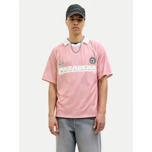 jack & jones Jack & Jones Polo Retreat 12277379 Ružičasta Loose Fit