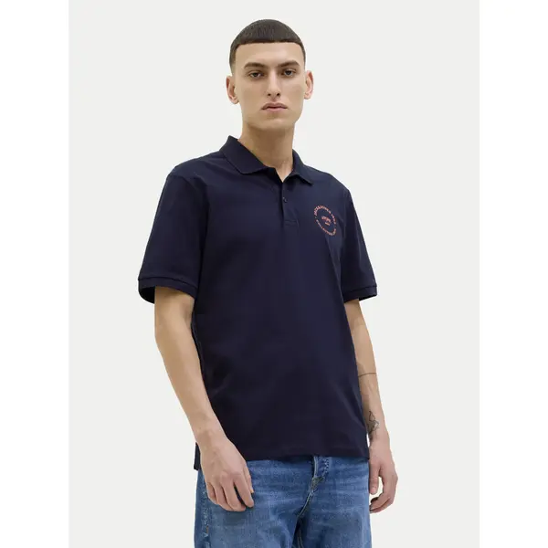 jack & jones Jack & Jones Polo Simon 12269299 Tamnoplava Regular Fit