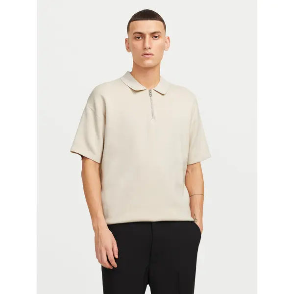jack & jones Jack & Jones Polo Troy 12269617 Bež Relaxed Fit