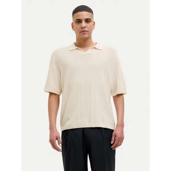 jack & jones Jack & Jones Polo Varenna 12272578 Bež Relaxed Fit