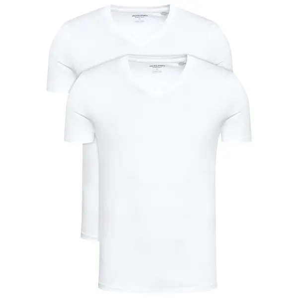 jack & jones Jack & Jones Set t-shirt majica﻿ Basic 12133914 Bijela Regular Fit