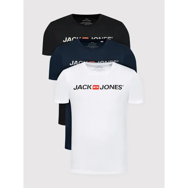 jack & jones Jack & Jones Set t-shirt majica﻿ Corp Logo 12191330 Šarena Slim Fit