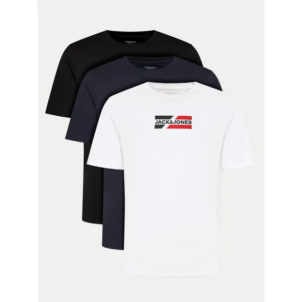 jack & jones Jack & Jones Set t-shirt majica﻿ JJecorp Graphic Tee 12277755 Šarena Regular Fit