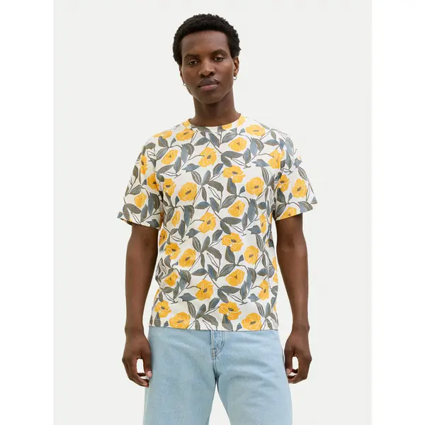 jack & jones Jack & Jones T-shirt Almeria 12276912 Bež Regular Fit