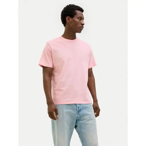 jack & jones Jack & Jones T-shirt Almeria 12276962 Ružičasta Regular Fit