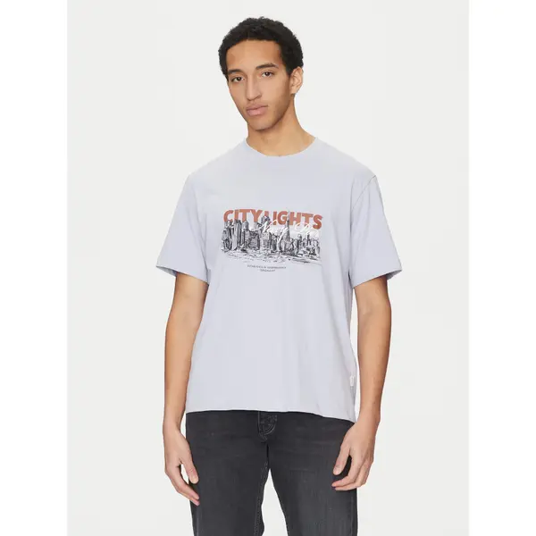 jack & jones Jack & Jones T-shirt Boston 12272981 Plava Relaxed Fit