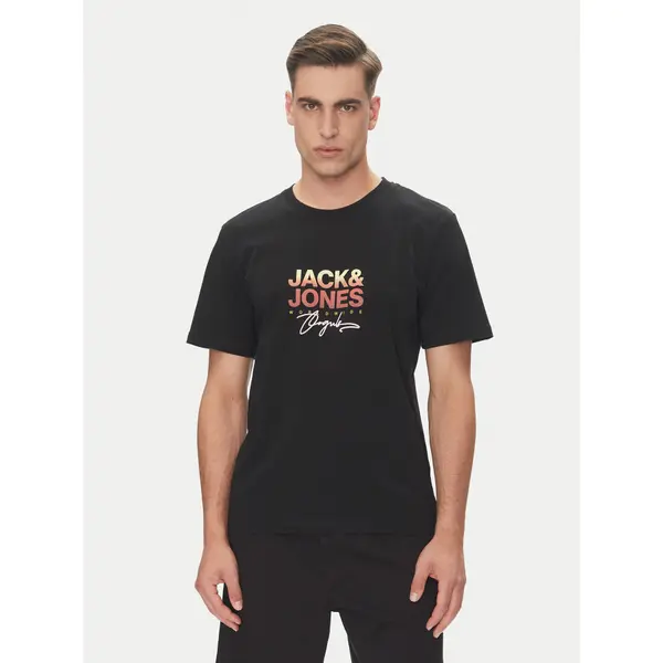 jack & jones Jack & Jones T-shirt Canggu 12281809 Crna Regular Fit