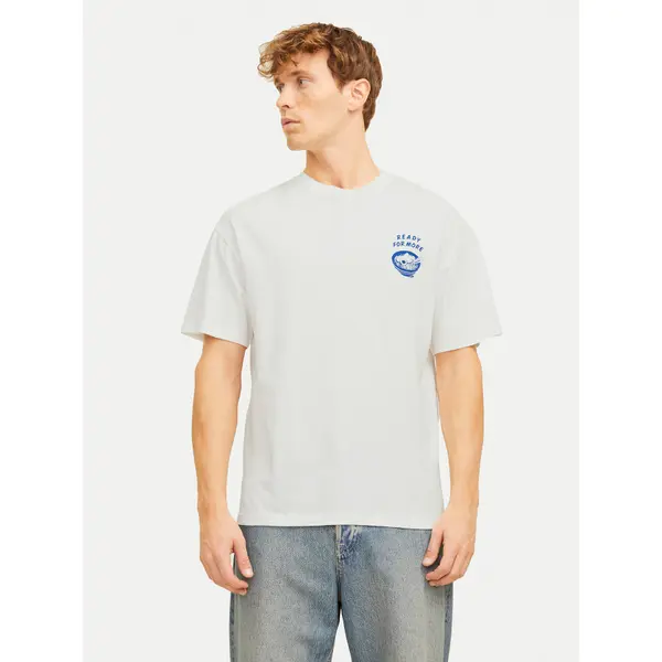 jack & jones Jack & Jones T-shirt Charge 12269384 Bijela Relaxed Fit