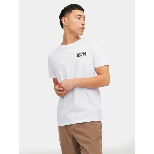 jack & jones Jack & Jones T-shirt Corp 12151955 Bijela Regular Fit
