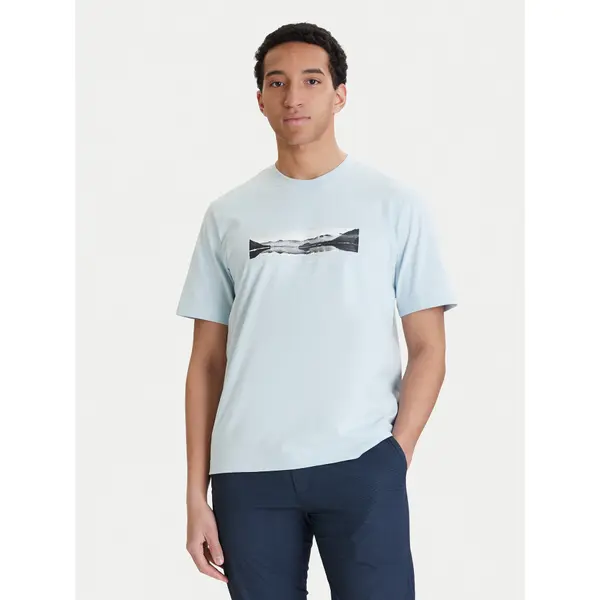 jack & jones Jack & Jones T-shirt Fusion 12289870 Svijetlo plava Relaxed Fit