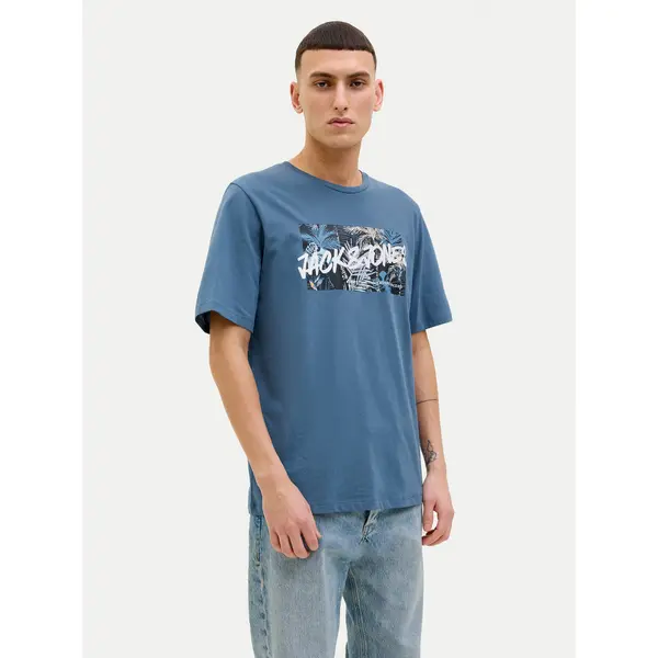 jack & jones Jack & Jones T-shirt Hawaii 12269324 Plava Standard Fit