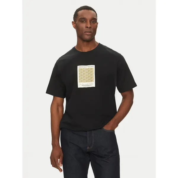 jack & jones Jack & Jones T-shirt Islington 12273019 Crna Loose Fit