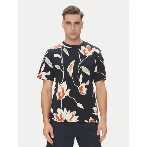 jack & jones Jack & Jones T-shirt Palermo 12279351 Tamnoplava Regular Fit
