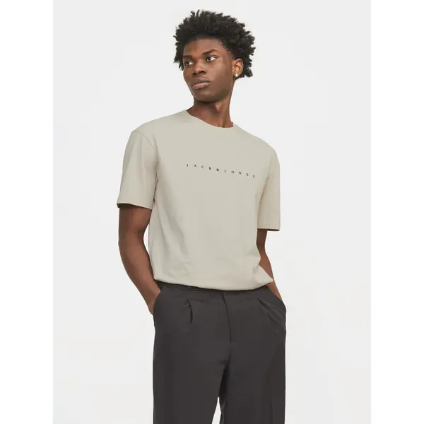 jack & jones Jack & Jones T-shirt Star 12234746 Bež Relaxed Fit