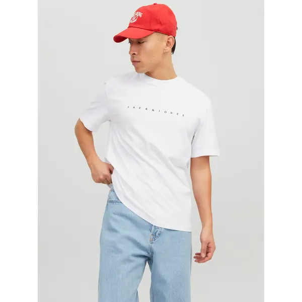 jack & jones Jack & Jones T-shirt Star 12234746 Bijela Relaxed Fit