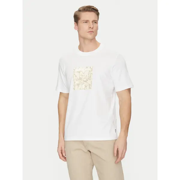 jack & jones Jack & Jones T-shirt Tarmac 12273239 Bijela Regular Fit