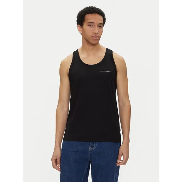 jack & jones Jack & Jones Tank top Fusion 12276614 Crna Regular Fit