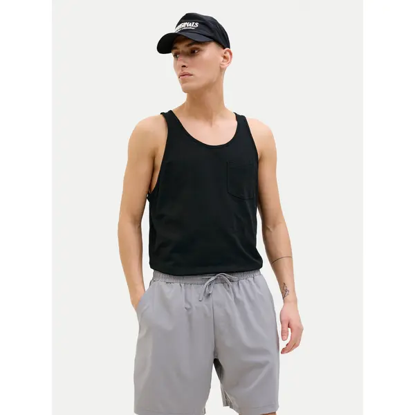 jack & jones Jack & Jones Tank top Varenna 12273165 Crna Regular Fit