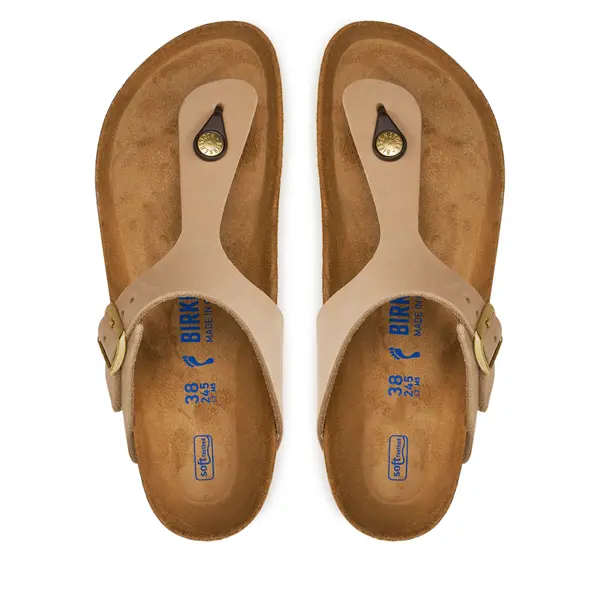 Birkenstock Japanke Birkenstock Gizeh 1019014 Bež