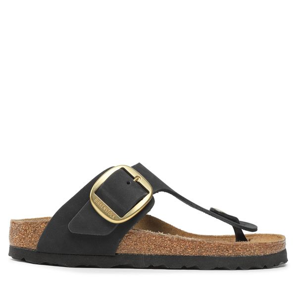 Birkenstock Japanke Birkenstock Gizeh Big Buckle 1024107 Crna
