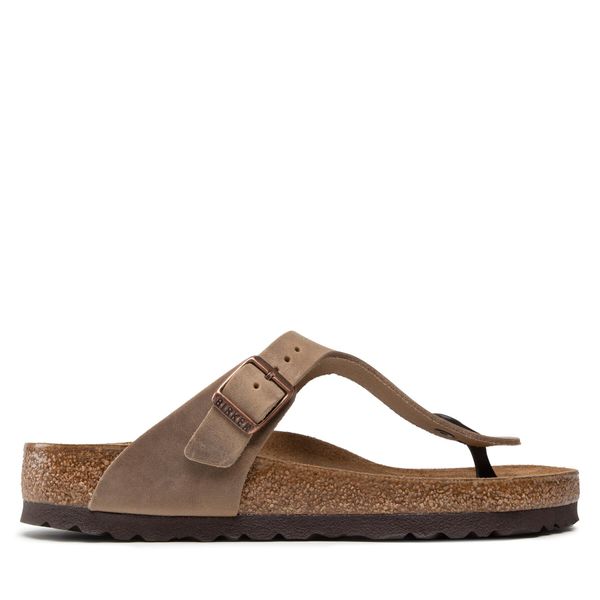 Birkenstock Japanke Birkenstock Gizeh Bs 0943811 Tabacco Brown