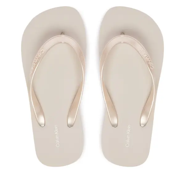 Calvin Klein Japanke Calvin Klein Arwa HW0HW02956 Srebrna