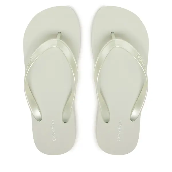 Calvin Klein Japanke Calvin Klein Flatform Flip Flop Met Tpu HW0HW03120 Bijela
