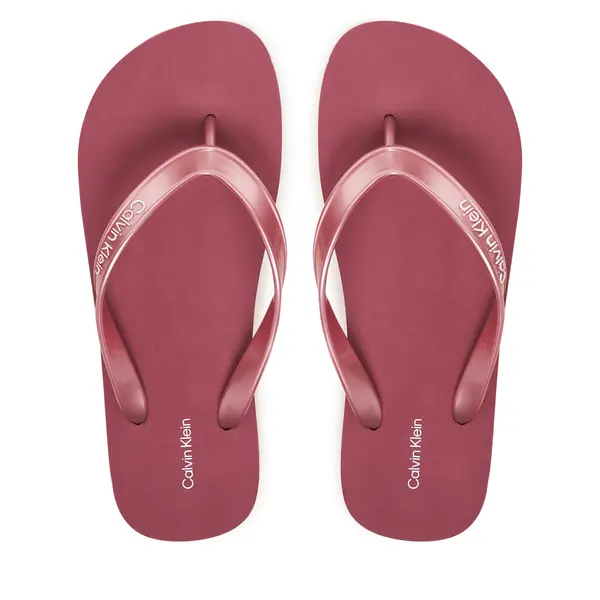 Calvin Klein Japanke Calvin Klein Flatform Flip Flop Met Tpu HW0HW03120 Ružičasta